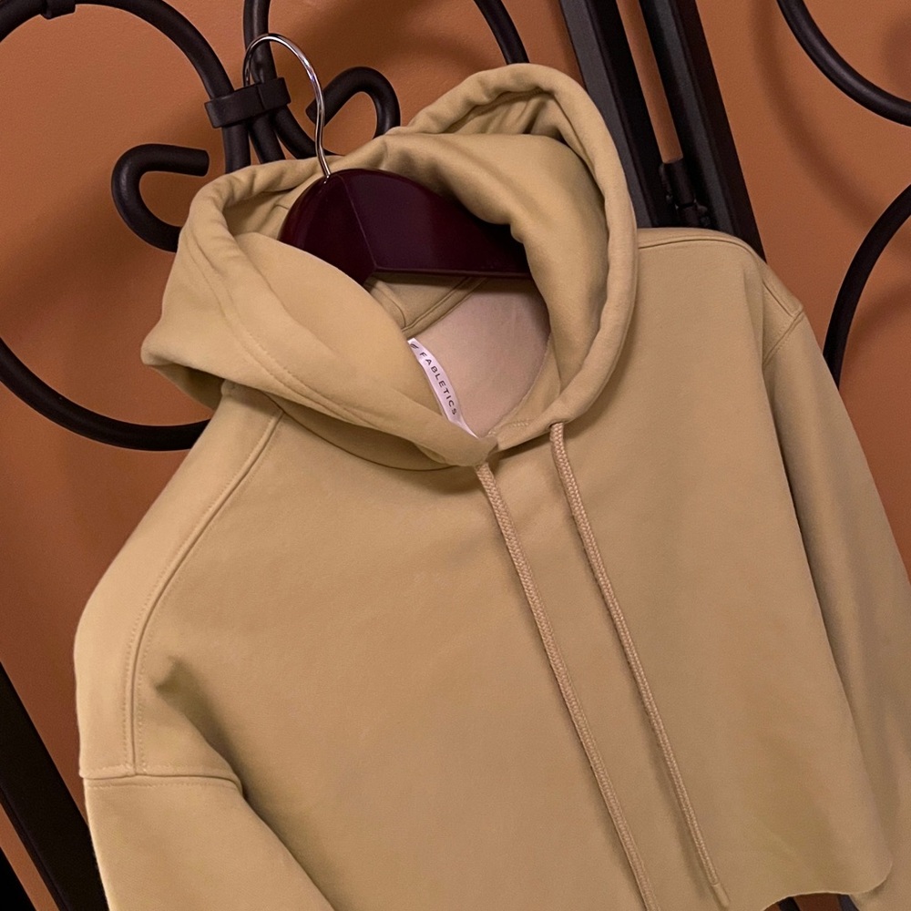 FABLETICS Cozy Fleece Cropped Hoodie - Picture 6 of 12